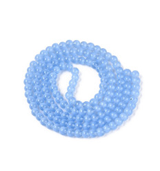 10mm - Chapelet perles en acrylique lisse