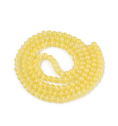 10mm - Chapelet perles en acrylique lisse