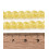 10mm - Chapelet perles en acrylique lisse
