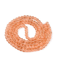 10mm - Chapelet perles en acrylique lisse