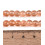 10mm - Chapelet perles en acrylique lisse