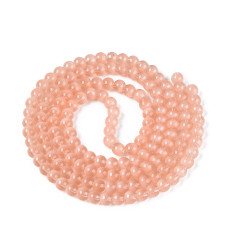 10mm - Chapelet perles en acrylique lisse