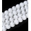 10mm - Chapelet perles en acrylique lisse