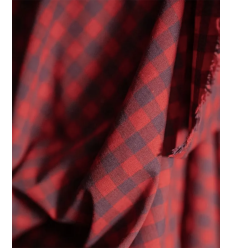 Coton Lin Popette Organic Gingham
