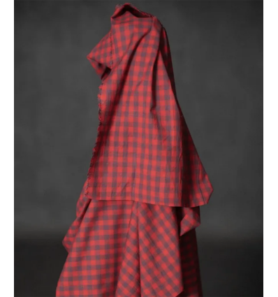 Coton Lin Popette Organic Gingham