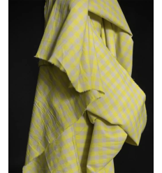 Coton Lin Popette Organic Gingham