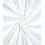 Voile de coton blanc brodé de fleurs dorées