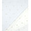 Voile de coton blanc brodé de fleurs dorées