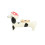 Pendentif chien émaillé