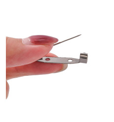 30mm - Support de broche - argenté