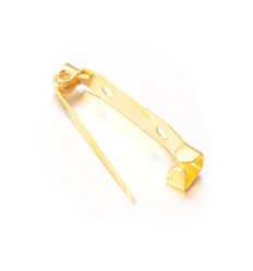 Support de broche - doré