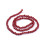 6x4mm - Chapelet perle en verre plate