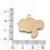 Pendentif tortue émaillée