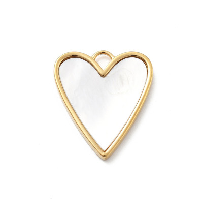 Pendentif pastille inoxydable poinçonnée