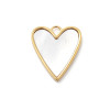 Pendentif pastille inoxydable poinçonnée