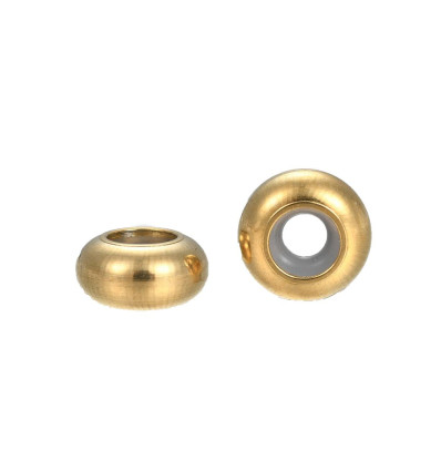 6mm - Perle stopper acier inox