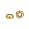6mm - Perle stopper doré à l'or fin