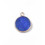 pendentif cercle en pierre serti