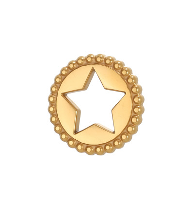Pendentif médaille étoile