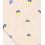 double gaze citron rayure bleu