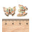 Pendentif papillon métal imprimé