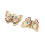 Pendentif papillon métal imprimé