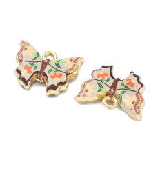 Pendentif papillon métal imprimé