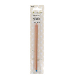 Crayon craie bi-couleur blc/bleu