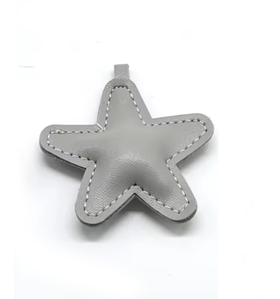 Pendentif étoile en skai