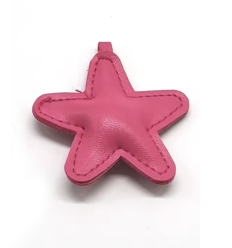 Pendentif étoile en skai