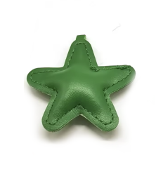 Pendentif étoile en skai