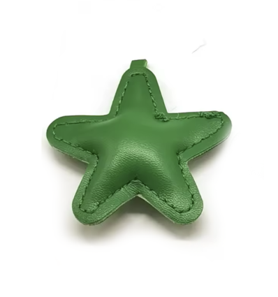 Pendentif étoile en skai