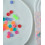 10mm - Bouton 4 trous fluos