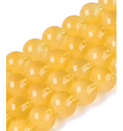 10mm - Chapelet perles en verre
