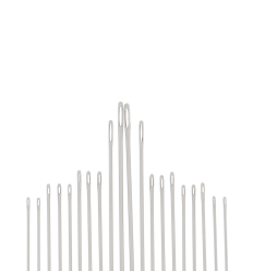 Carnet de 20 aiguilles "marée haute" Bohin