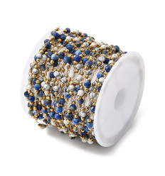 Chaine avec pierre en Lapis Lazuli (10cm)