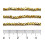 3x2.5mm - Chapelet perle toupie en verre à facettes