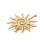Pendentif grand soleil circulaire