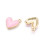 Pendentif coeur émaillée