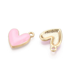 Pendentif coeur émaillée