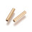 15x3mm - perle intercalaire tube lisse (1pc)