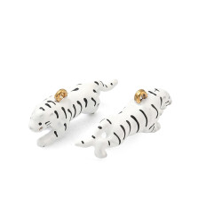 Pendentif tigre blanc
