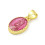 pendentif vierge dorée à l'or fin