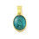 pendentif vierge dorée à l'or fin
