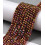 3x2.5mm - Chapelet perle en verre à facettes
