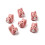 Perle chat en porcelaine