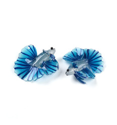 pendentif poisson combattant 3D