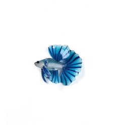 pendentif poisson combattant 3D