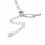 bracelet chaine trombone 19cm acier inoxydable (1pc)