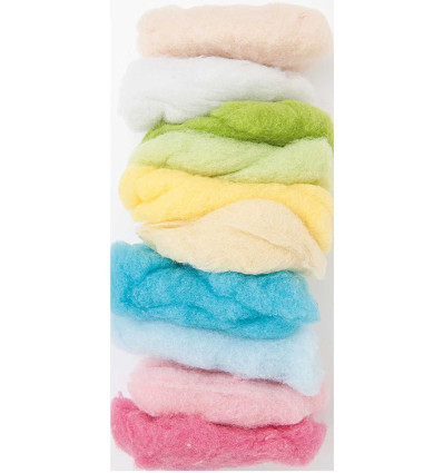 Kit laine à feutrer de mouton 100gr